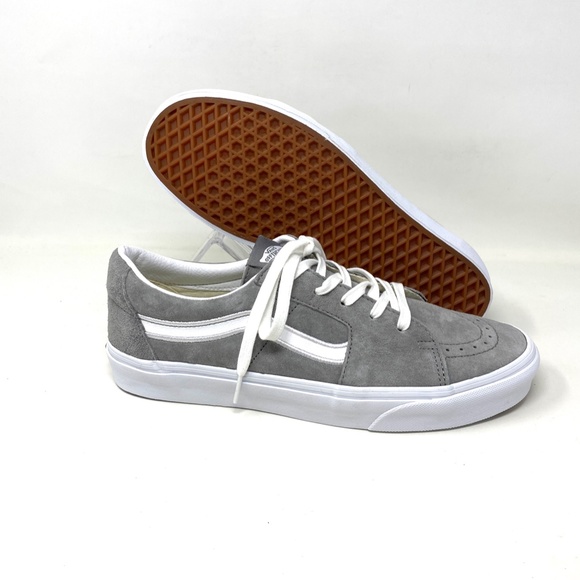 VANS SK8-LOW Vintage Sport Frost Gray Women’s Suede Size Sneakers VN0A4UUKB7W - Picture 9 of 11